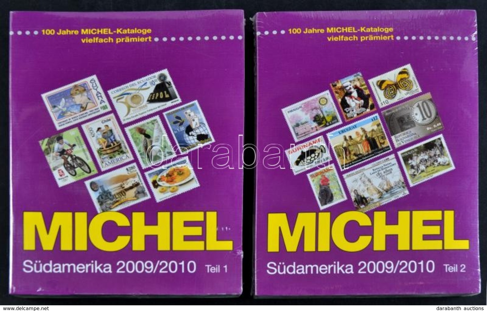 Michel Tengerentúl 3 Dél-Amerika 2 Kötetes Katalógus 2009/2010 új állapotban - Otros & Sin Clasificación