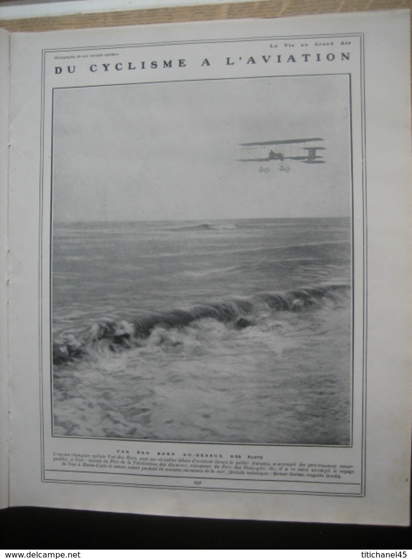 1910 G.WHITE & H.FARMAN/LATHAM MEETING NICOIS/DUBONNET-G.WHITE/RAID JUVISY-BAGATELLE/BOXE: MATCH DES 2 LEWIS-FITZSIMMONS