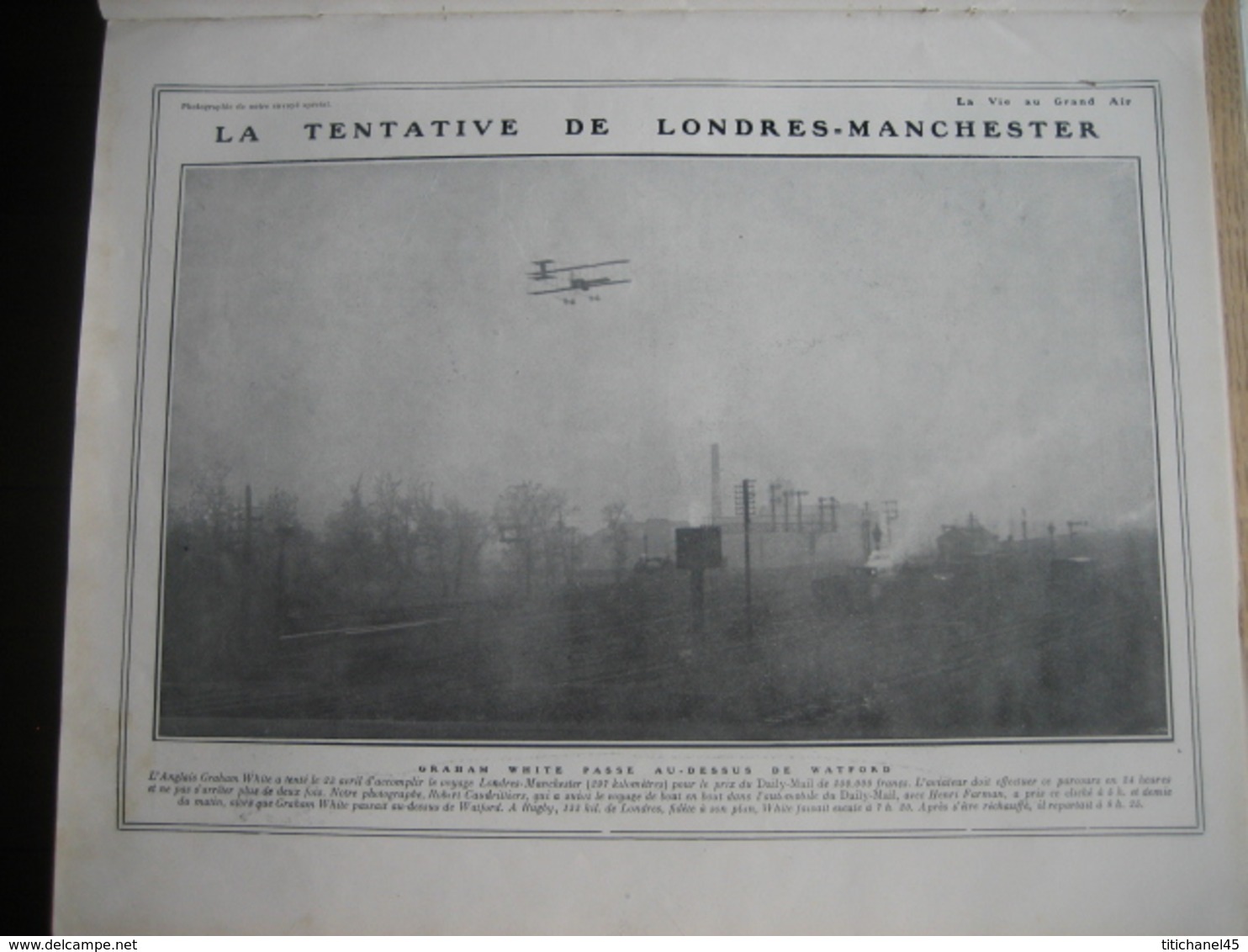 1910 G.WHITE & H.FARMAN/LATHAM MEETING NICOIS/DUBONNET-G.WHITE/RAID JUVISY-BAGATELLE/BOXE: MATCH DES 2 LEWIS-FITZSIMMONS