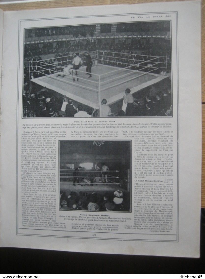 1910 G.WHITE & H.FARMAN/LATHAM MEETING NICOIS/DUBONNET-G.WHITE/RAID JUVISY-BAGATELLE/BOXE: MATCH DES 2 LEWIS-FITZSIMMONS