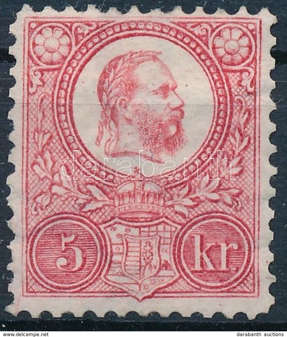 (*) 1883 Újnyomat 5 Kr - Andere & Zonder Classificatie