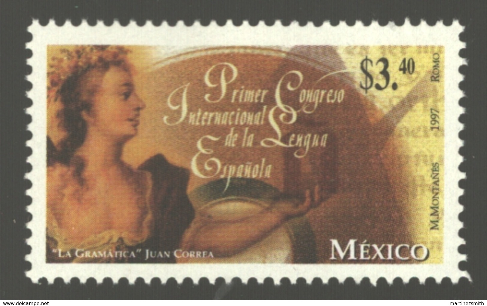 Mexico - Mexique 1997 Yvert 1735, 1st International Congress Of The Spanish Language - MNH - Mexico