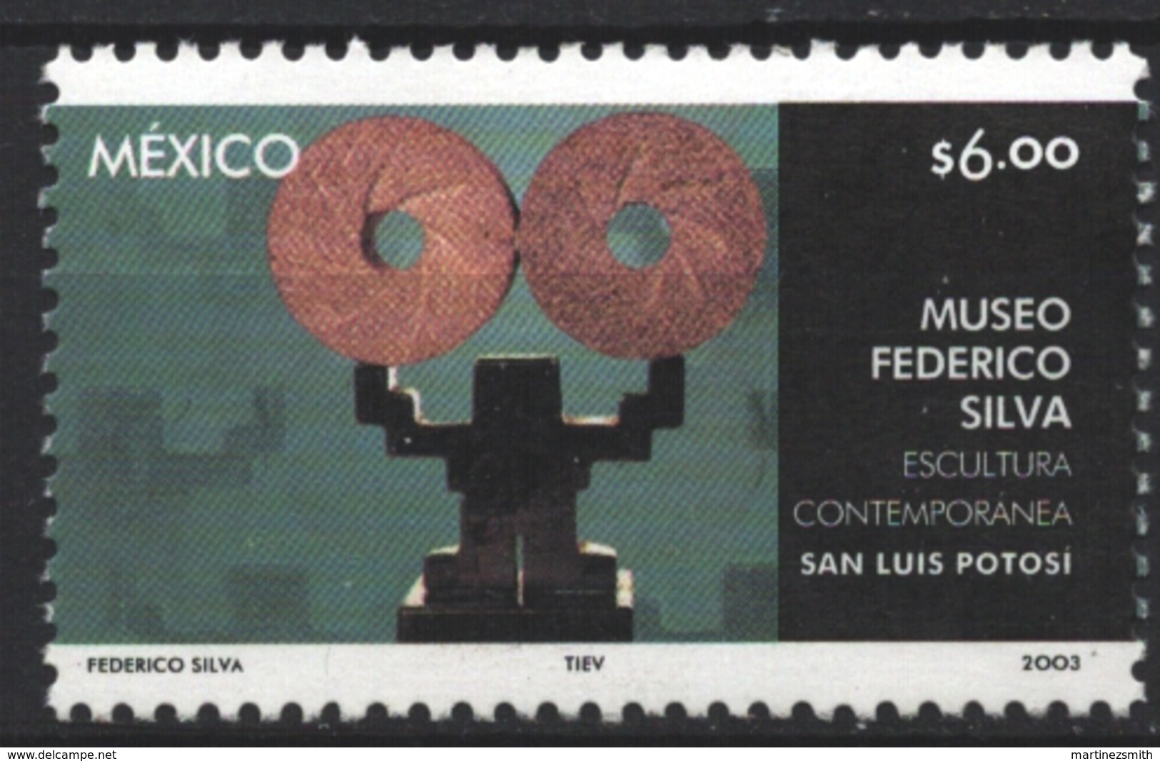 Mexico - Mexique 2003 Yvert 2048, Federico Silva Museum - Contemporary Sculpture - MNH - México