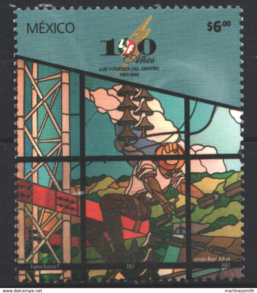 Mexico - Mexique 2003 Yvert 2055, Centenary Of 'Luz Y Fuerza Del Centro' - MNH - México