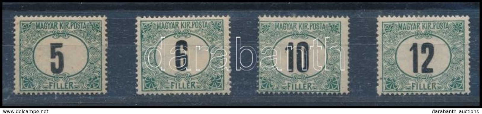 * 1905 Zöld Portó 'B' Sor 4 értéke 3. Vízjelállás - Otros & Sin Clasificación