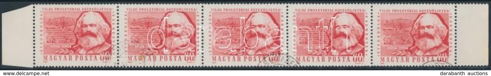 O 1964 Marx ,,ESFMÉNYEK' Lemezhiba ötöscsíkban - Otros & Sin Clasificación