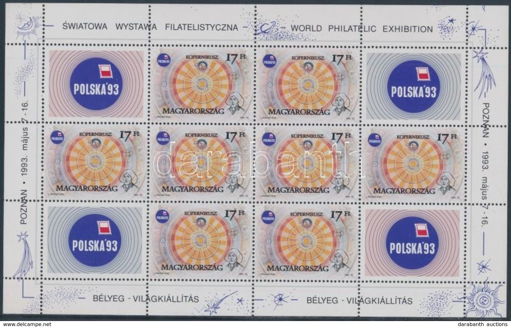 ** 1993 Polska '93 - Kopernikusz Kisív (1.600) - Other & Unclassified