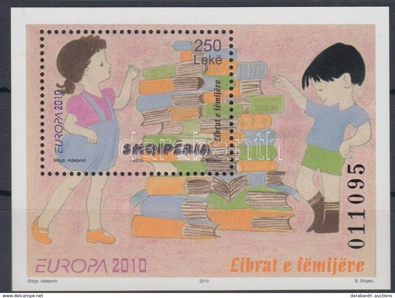 ** 2011 Europa CEPT Gyermekkönyvek Blokk Mi 176 - Otros & Sin Clasificación