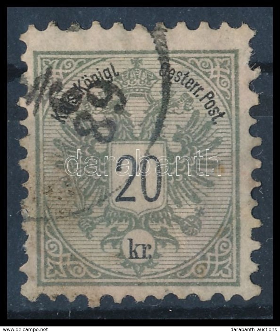 O 1883 Mi 48 D, 10 1/2 Fogazás - Autres & Non Classés