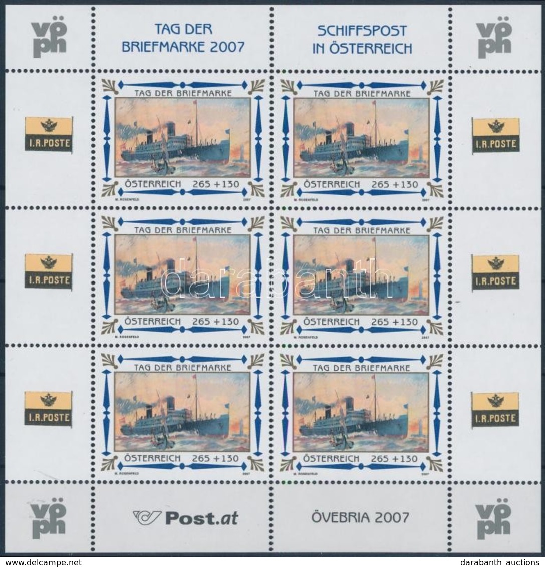 ** 2006 Bélyegnap, Hajók Kisív Mi 2669 - Otros & Sin Clasificación