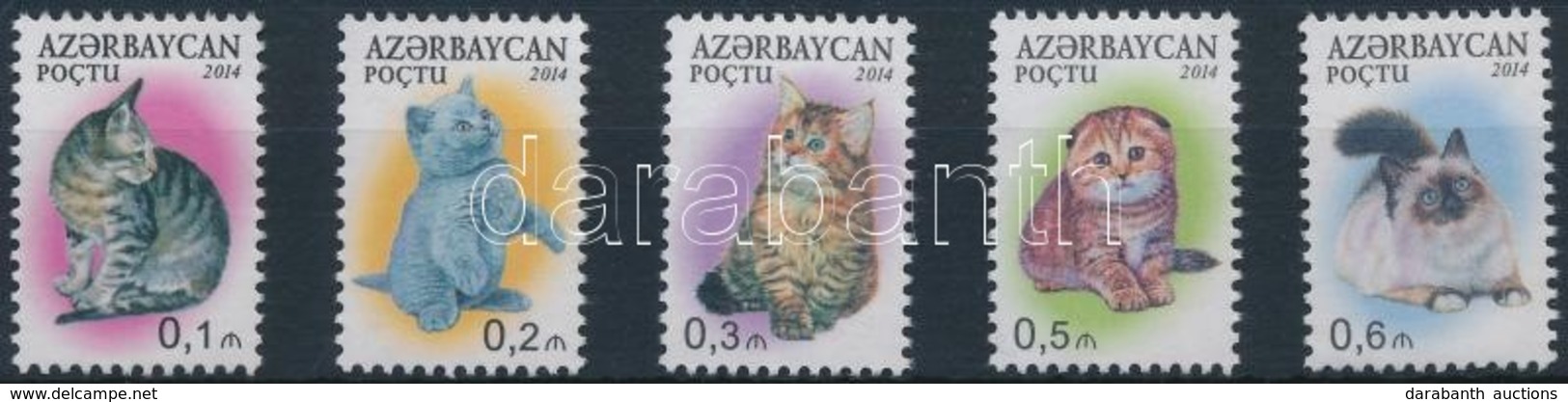 ** 2014 Macskák Sor Mi 1043-1047 - Other & Unclassified