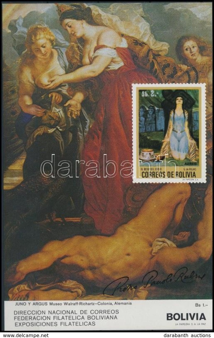 ** 1987 Rubens Festmény Blokk,
Rubens Painting Block
Mi 163 - Otros & Sin Clasificación