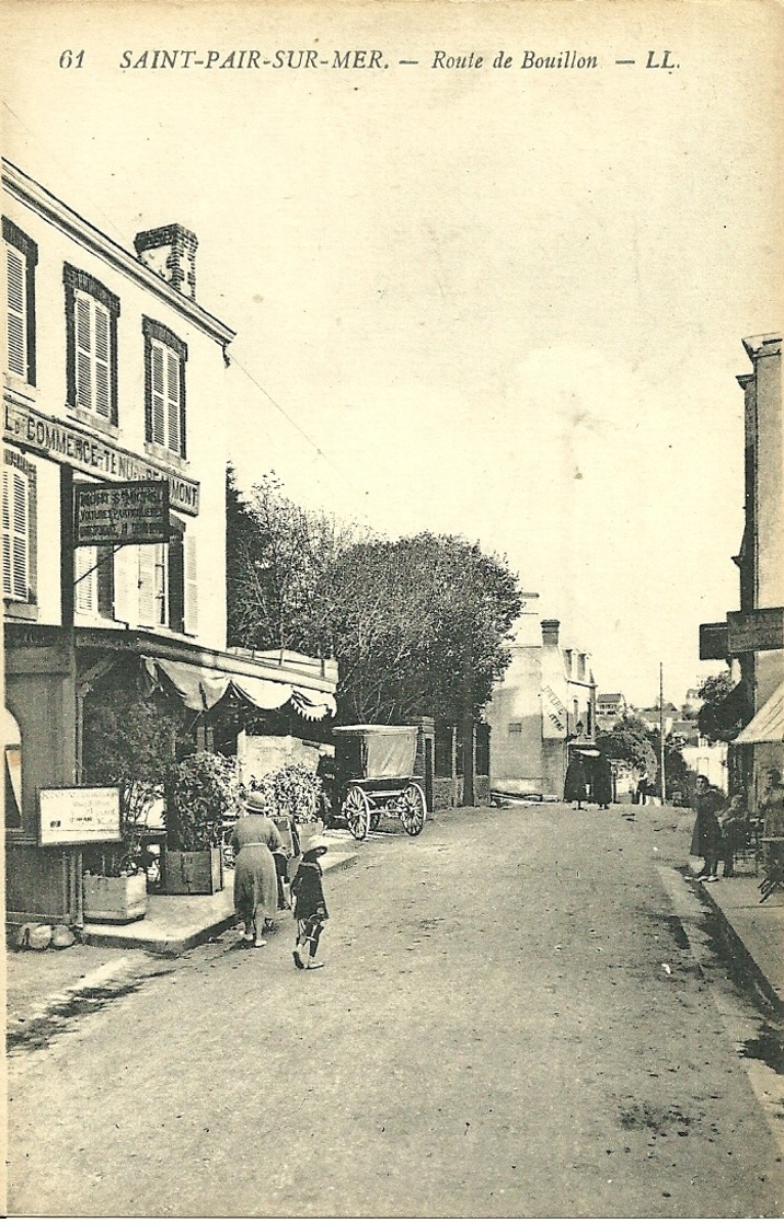 SAINT-PAIR-SUR-MER  - Route De Bouillon - Saint Hilaire Du Harcouet