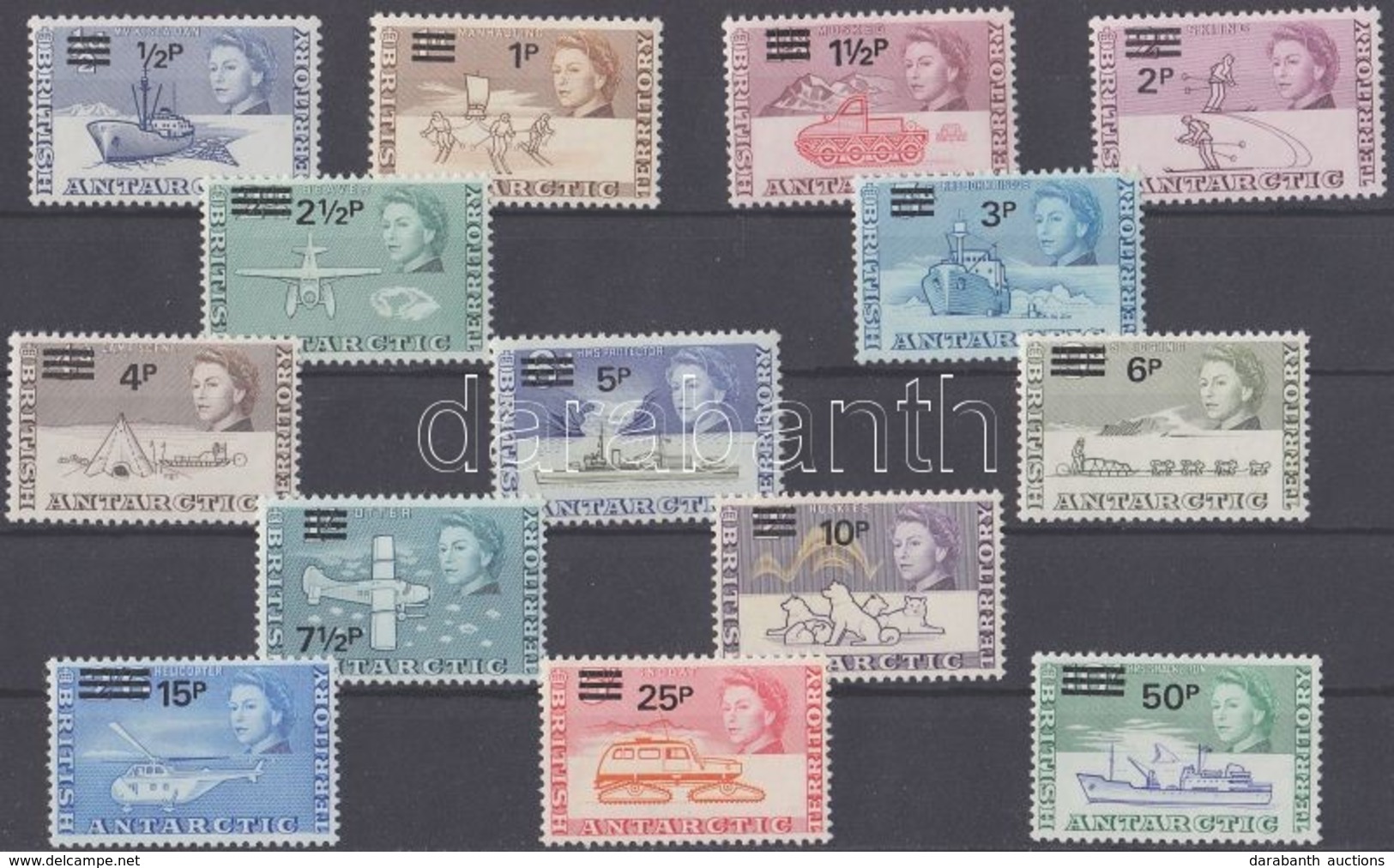 ** 1971 Forgalmi / Definitives Mi 25-38 - Otros & Sin Clasificación