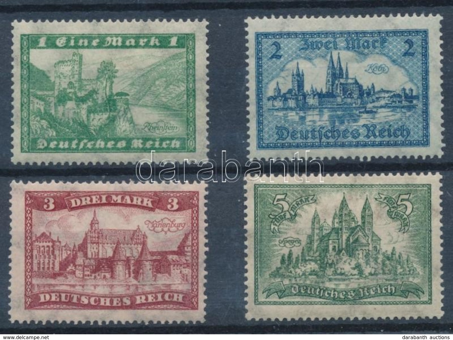 * 1924 Forgalmi Sor Mi 364-367 (Mi EUR 100,-) - Sonstige & Ohne Zuordnung