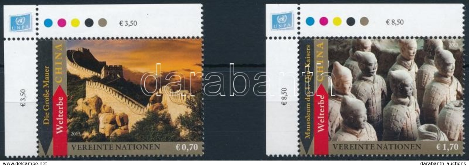 ** 2013 UNESCO ívsarki Sor Mi 768-769 - Autres & Non Classés