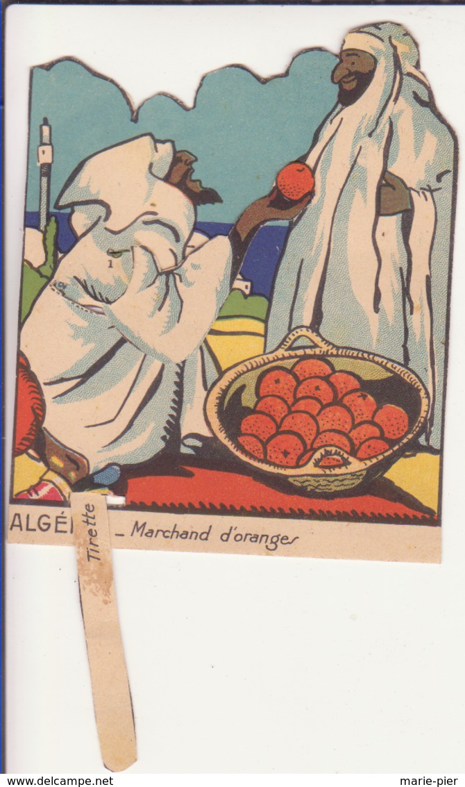 Image Animée "Algérie-marchand D'oranges" - Non Classés