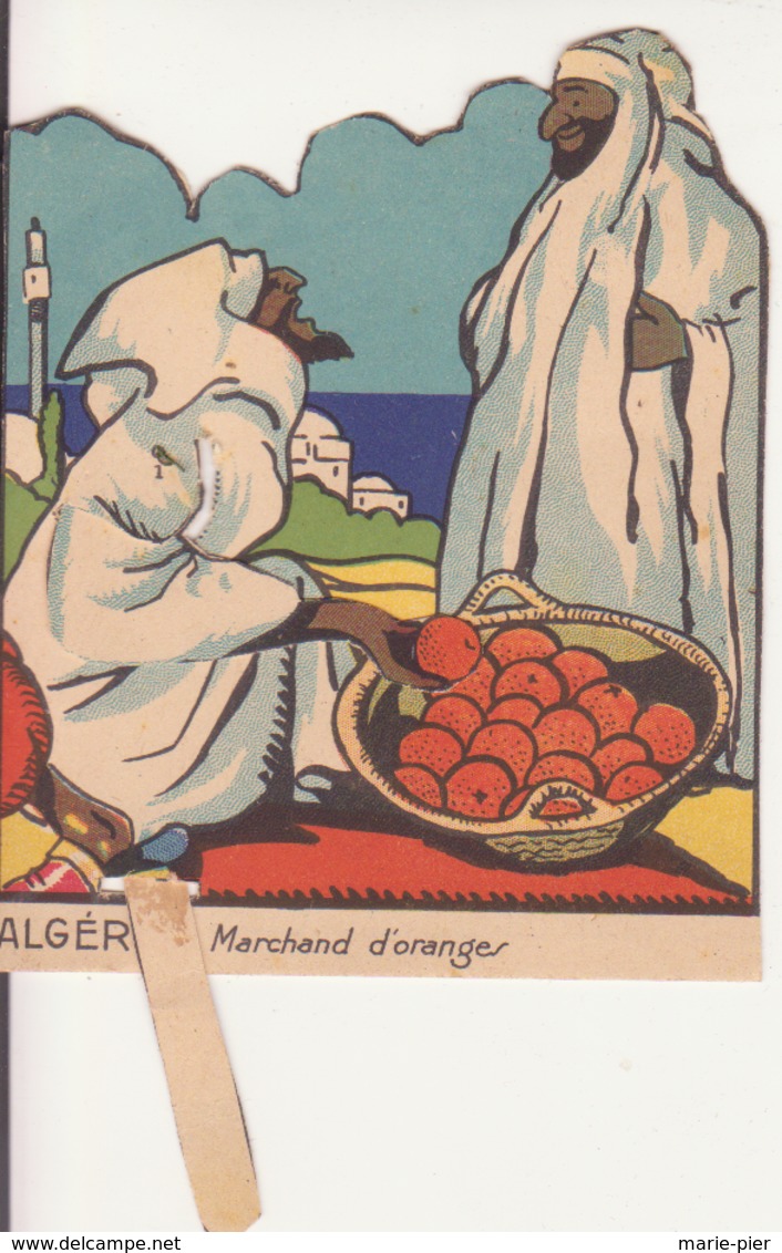 Image Animée "Algérie-marchand D'oranges" - Non Classés