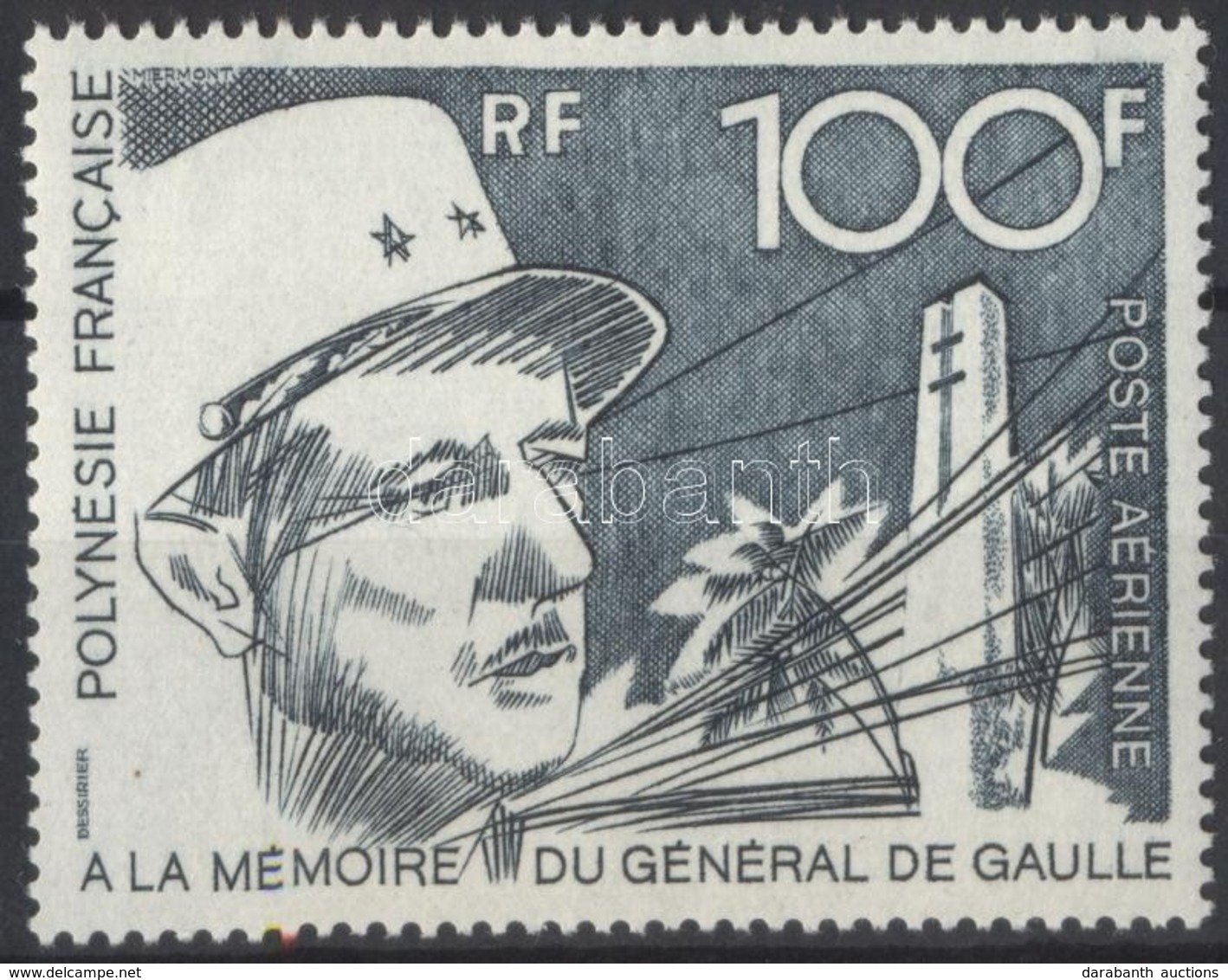 ** 1972 De Gaulle Tábornok Mi 157 - Andere & Zonder Classificatie