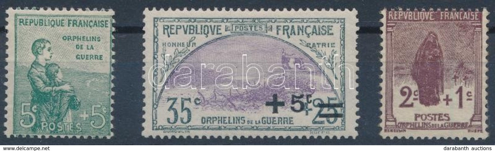 * 1917-1926 Mi 129, 148, 211 (Mi EUR 47.-) - Autres & Non Classés