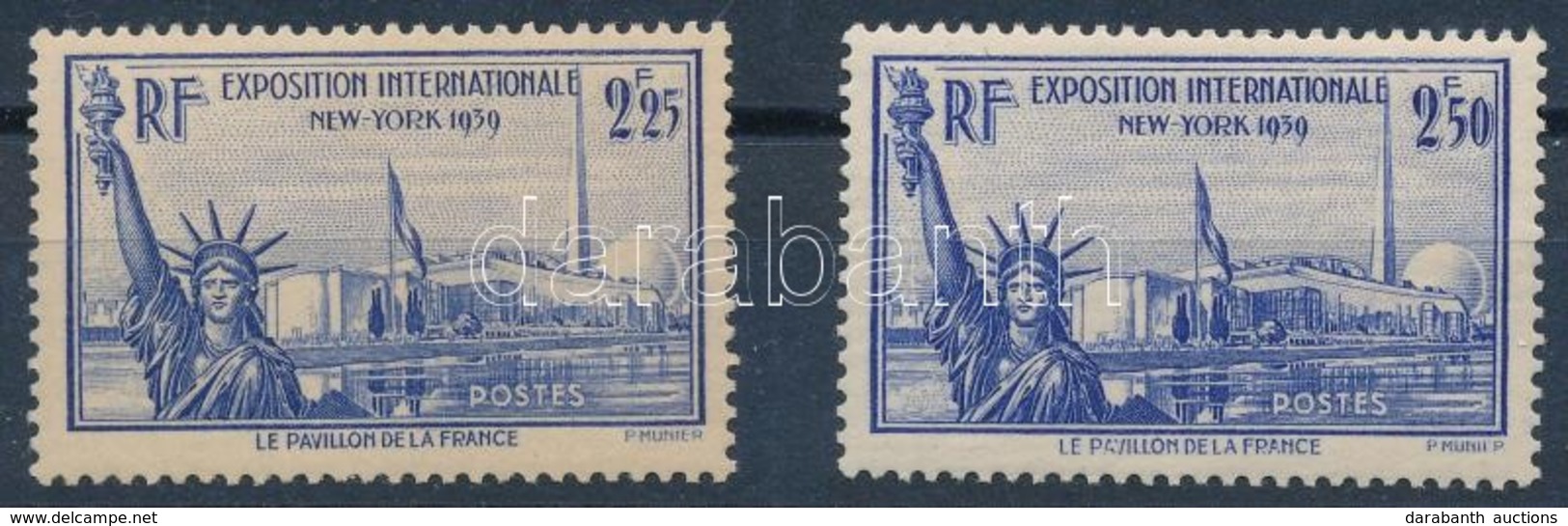 ** 1939 Világkiállítás New York  Sor Mi 444-445 (Mi EUR 35.-) - Autres & Non Classés