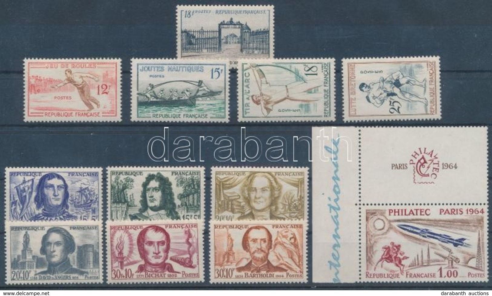 ** 1954-1964 Mi 1014, 1197-1200, 1251-1256, 1480 (Mi EUR 45.-) - Otros & Sin Clasificación