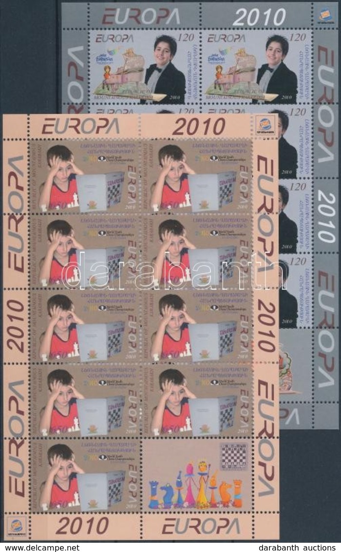 ** 2012 Europa CEPT Ifjúsági Eurovíziós Dalfesztivál, Ifjúsági Sakk VB (2010) Kisív Pár Mi 65-66 - Otros & Sin Clasificación