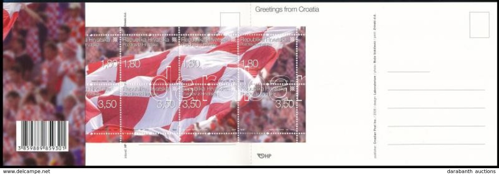 ** 2006 Üdvözlet Bélyegfüzet,
'Greetings Stamp Booklet
MH 18 - Otros & Sin Clasificación