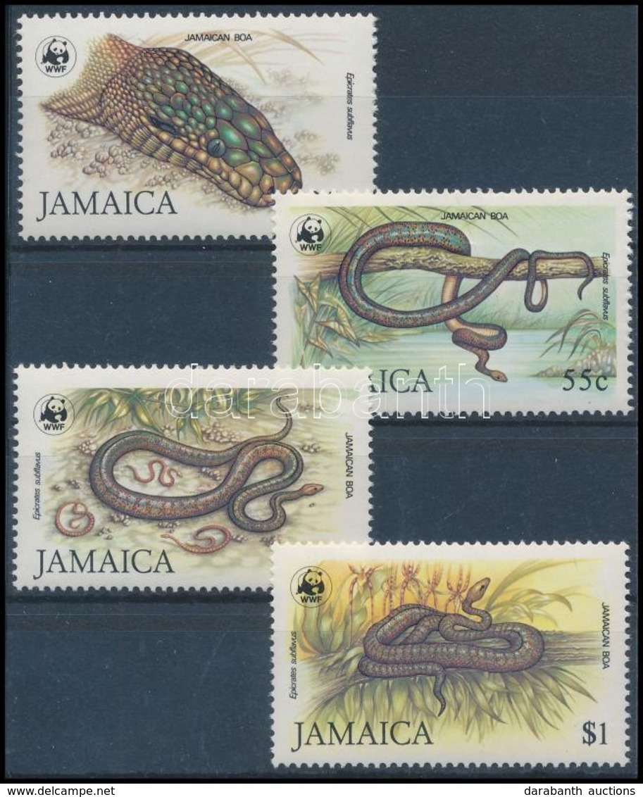 ** 1984 WWF: Boa Sor,
WWF: Boa Set
Mi 591-594 I - Autres & Non Classés