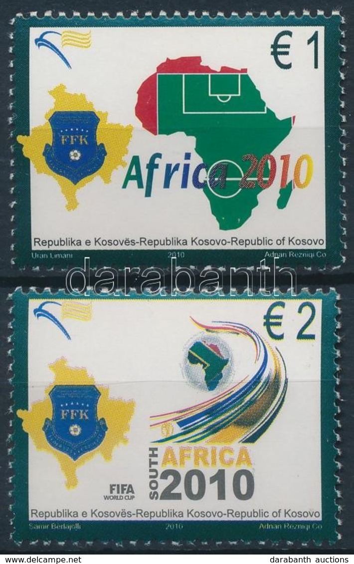 ** 2010 Labdarúgó VB, Dél-Afrika Sor Mi 158-159 - Autres & Non Classés