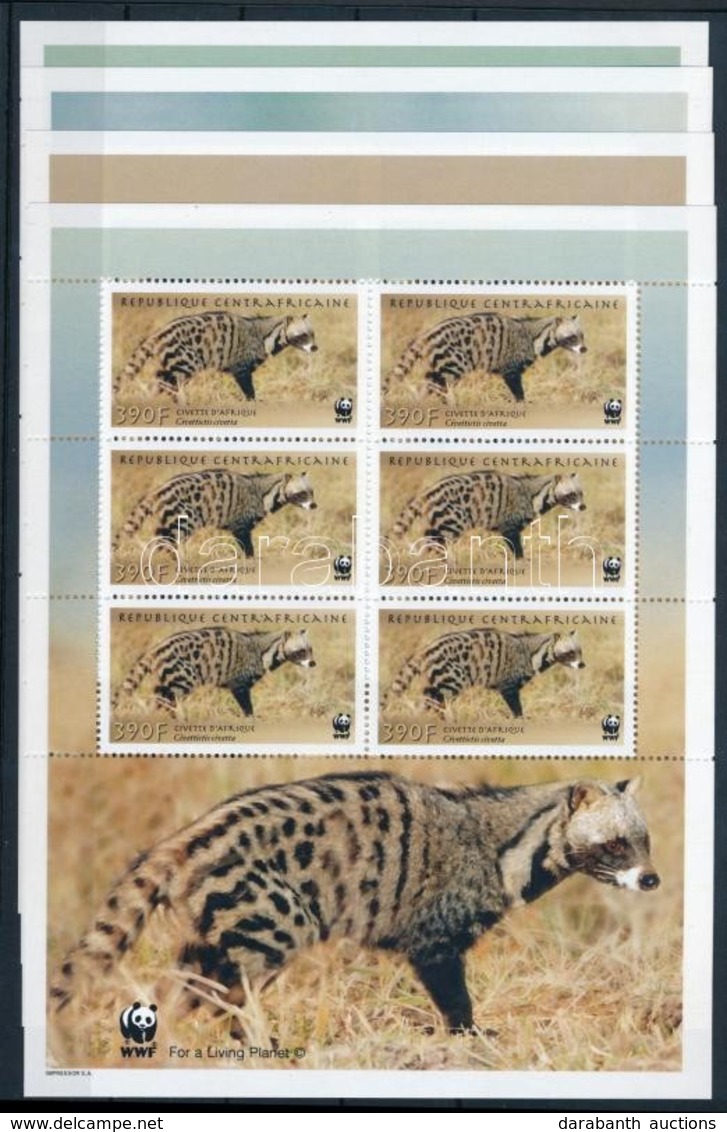 ** 2007 WWF: Közönséges Petymeg Kisívsor Mi 29481IA-2951IA - Autres & Non Classés