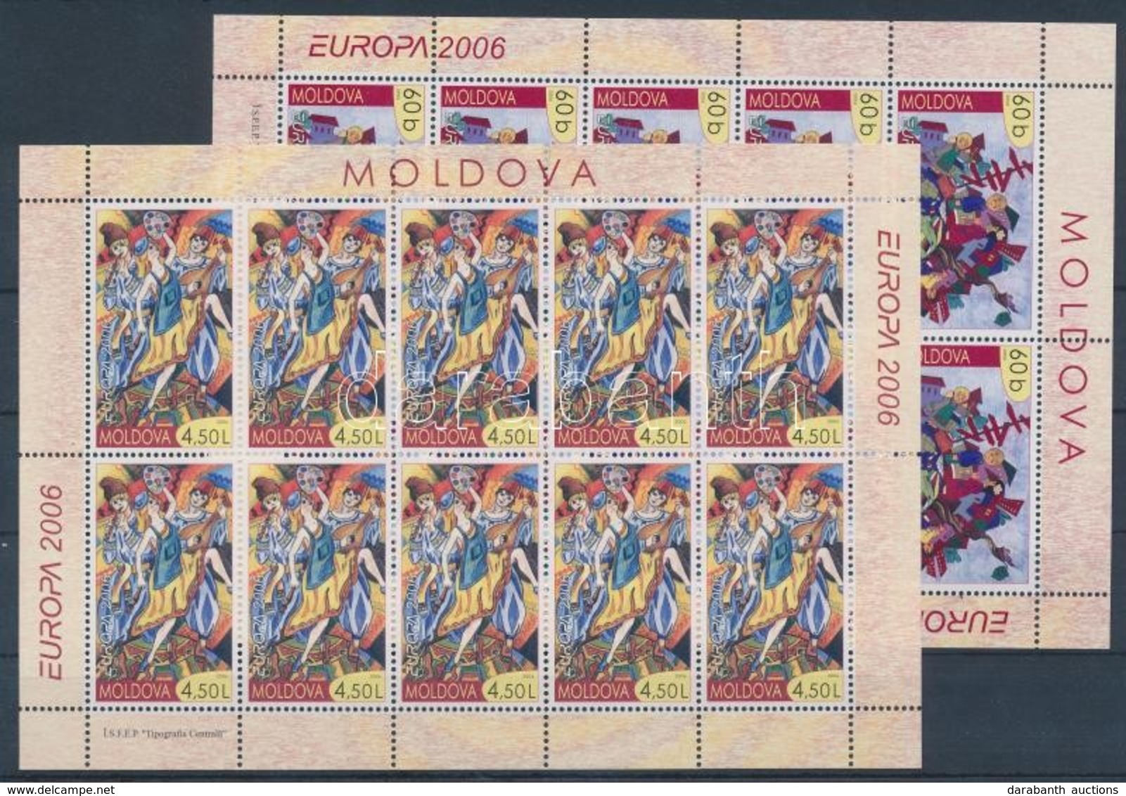 ** 2006 Europa CEPT: Integráció Kisívpár Mi 549-550 - Autres & Non Classés