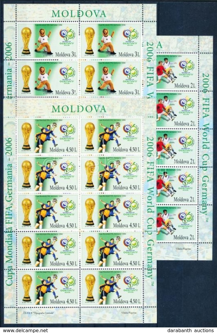 ** 2006 Labdarúgó VB Kisívsor Mi 552-554 - Altri & Non Classificati