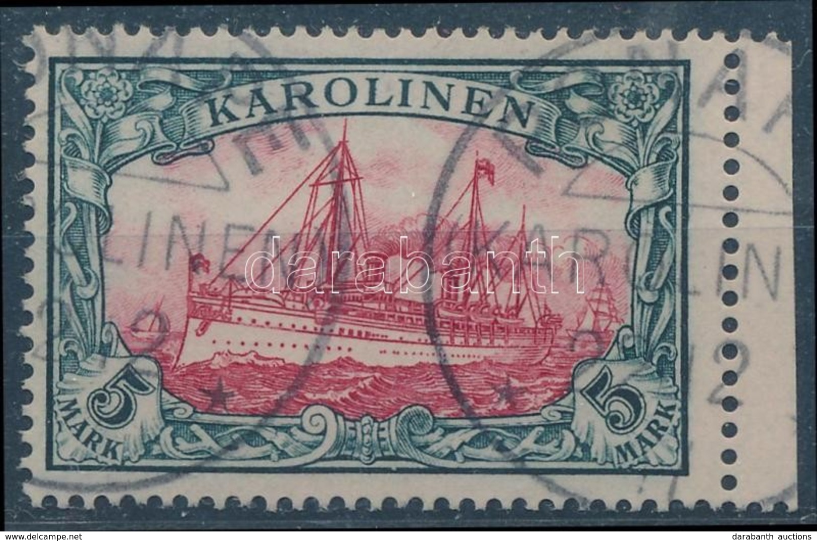 O Karolinen 1901 Mi 19 (Mi EUR 600.-) - Autres & Non Classés