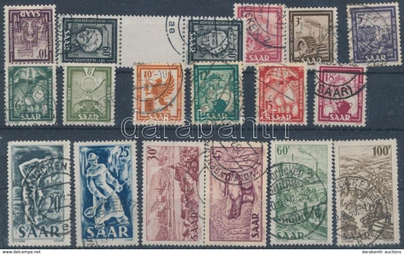 O 1949 Forgalmi Mi 272-288 - Other & Unclassified