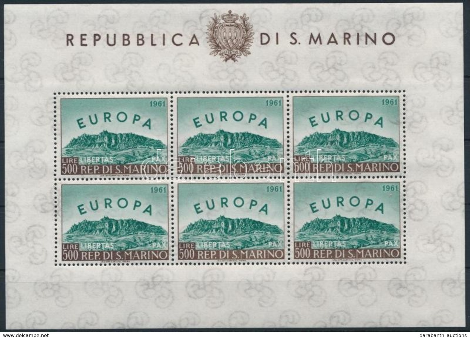 ** 1961 Europa CEPT Kisív Mi 700 - Sonstige & Ohne Zuordnung