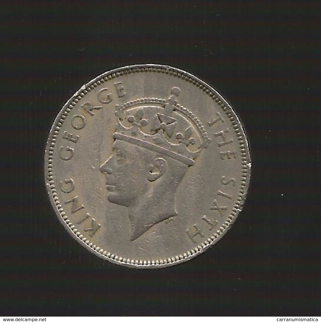 MAURITIUS - ONE RUPEE (1951) King George VI - Maurice