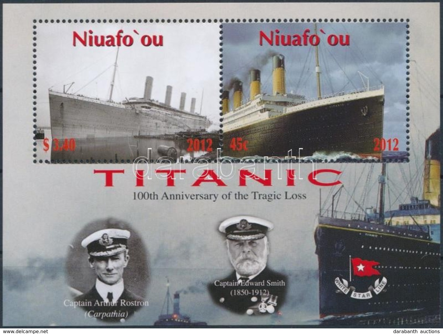 ** 2012 Titanic Blokk Mi 43 - Otros & Sin Clasificación