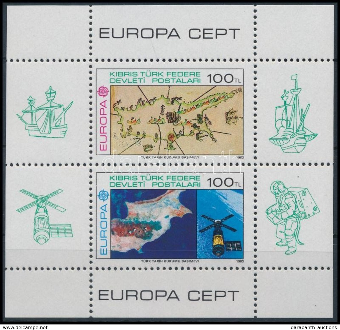 ** 1983 Europa CEPT Blokk,
Europa CEPT Block
Mi 4 - Otros & Sin Clasificación