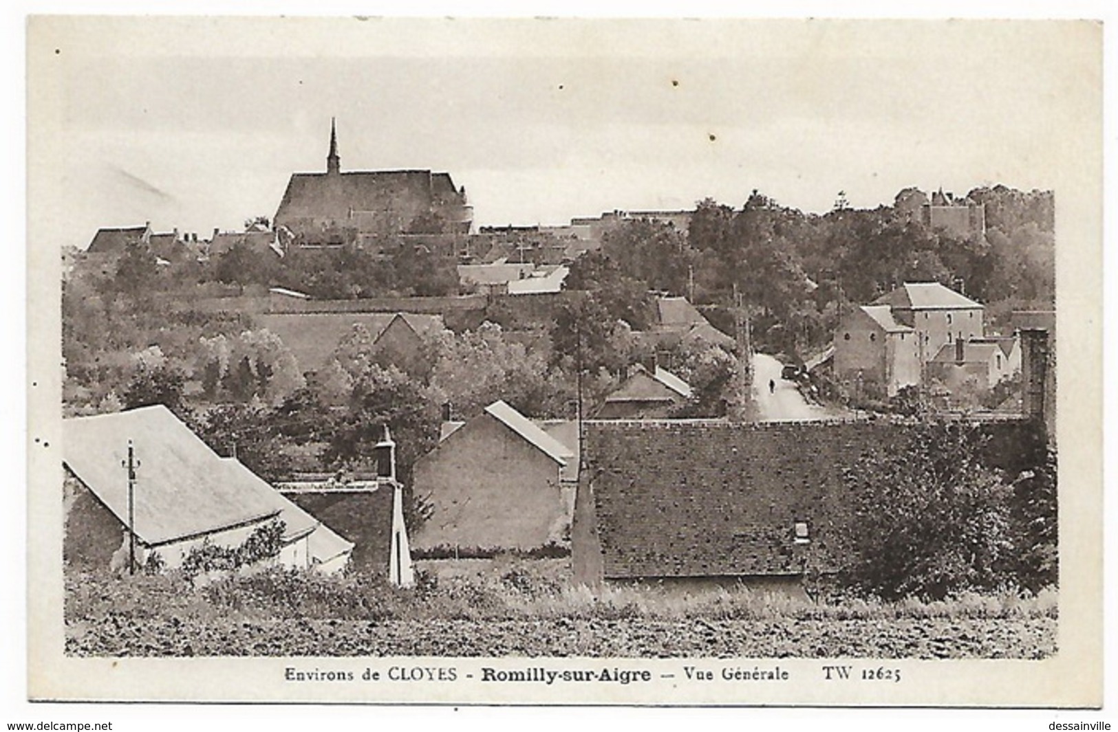 EURE ET LOIR  Environs De Cloyes ROMILLY Sur AIGRE - Vue Générale - Sonstige & Ohne Zuordnung