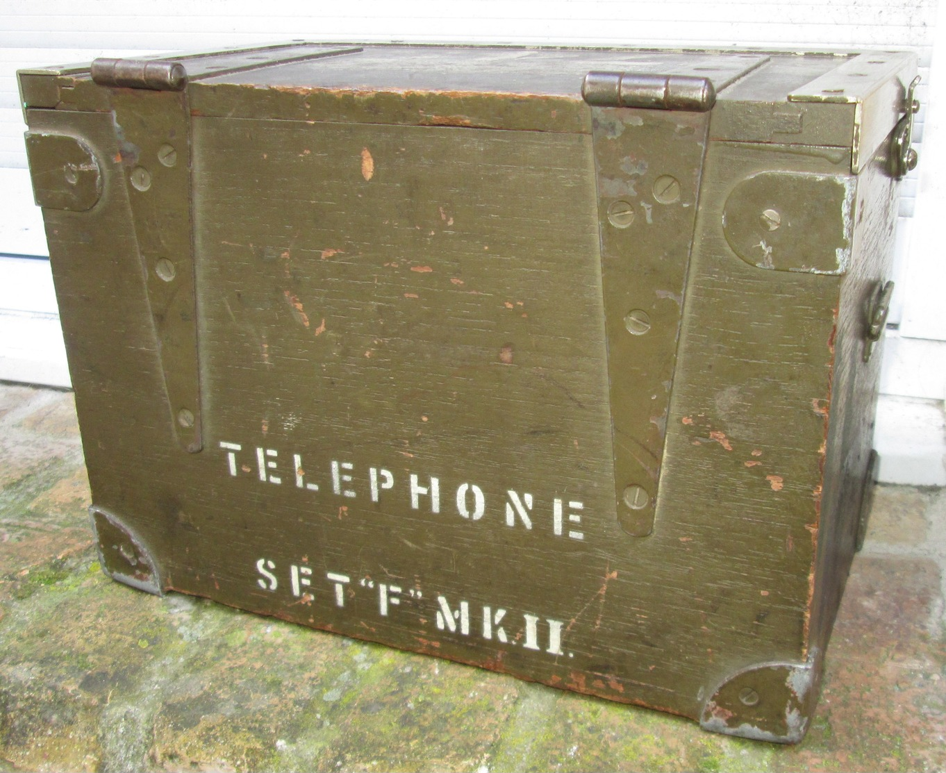 Telephone De Campagne + Caisse De Transport GB WW2 - 1939-45