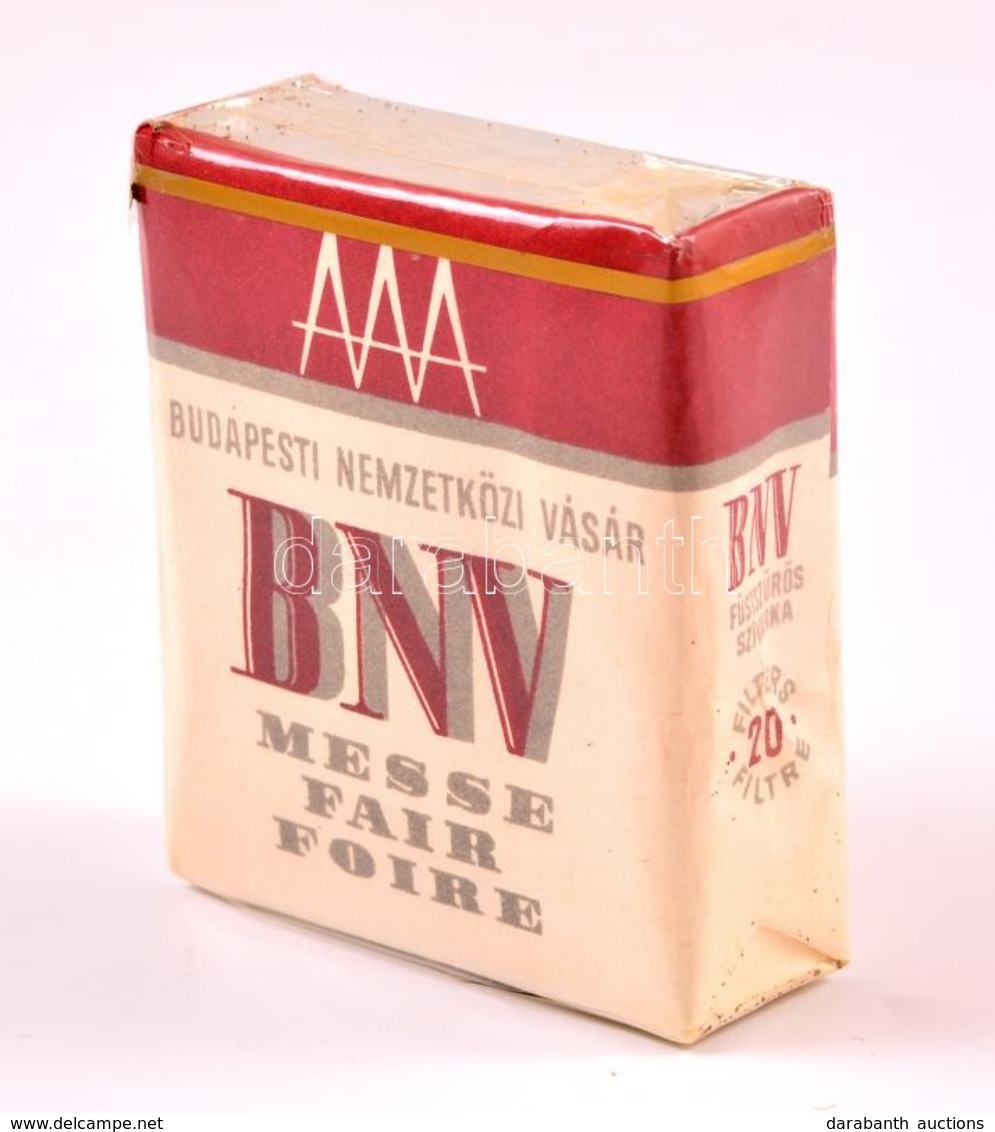 1965 Budapesti Nemzetközi Vásár BNV Bontatlan Csomag Cigaretta - Otros & Sin Clasificación