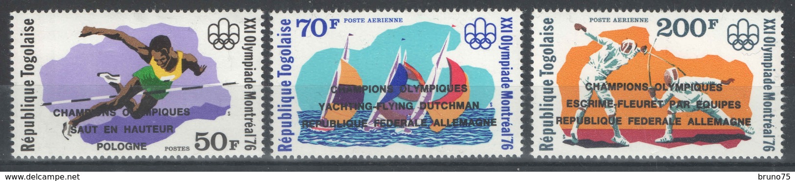 Togo - YT 884 + PA 300-301 ** - 1977 - Jeux Olympiques - Togo (1960-...)