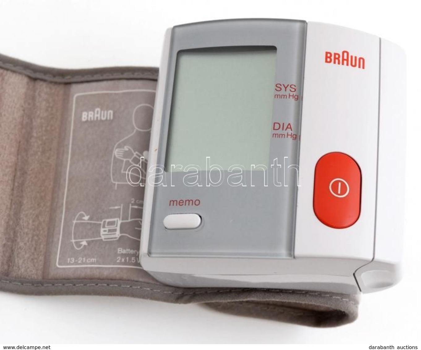 Braun BP1600 Vérnyomásmérő, Jó állapotban, Elemekkel, Saját Dobozában - Otros & Sin Clasificación
