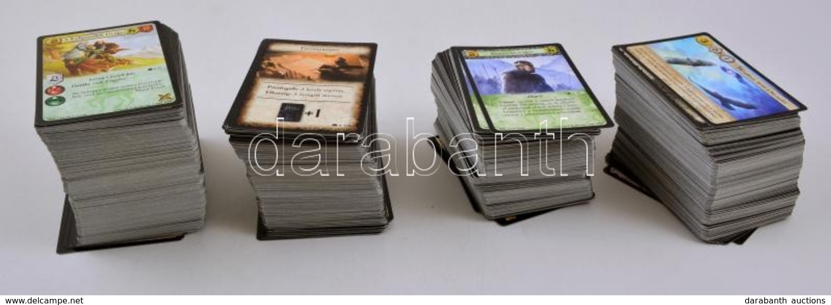 Trónok Harca Kártyajáték, 845 Db, Játékszabály Füzettel, Jó állapotban - Autres & Non Classés