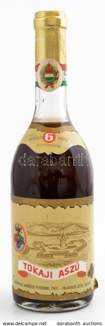 1972 6 Puttonyos Tokaji Aszú, 0,5 L. Bontatlan Palack - Autres & Non Classés