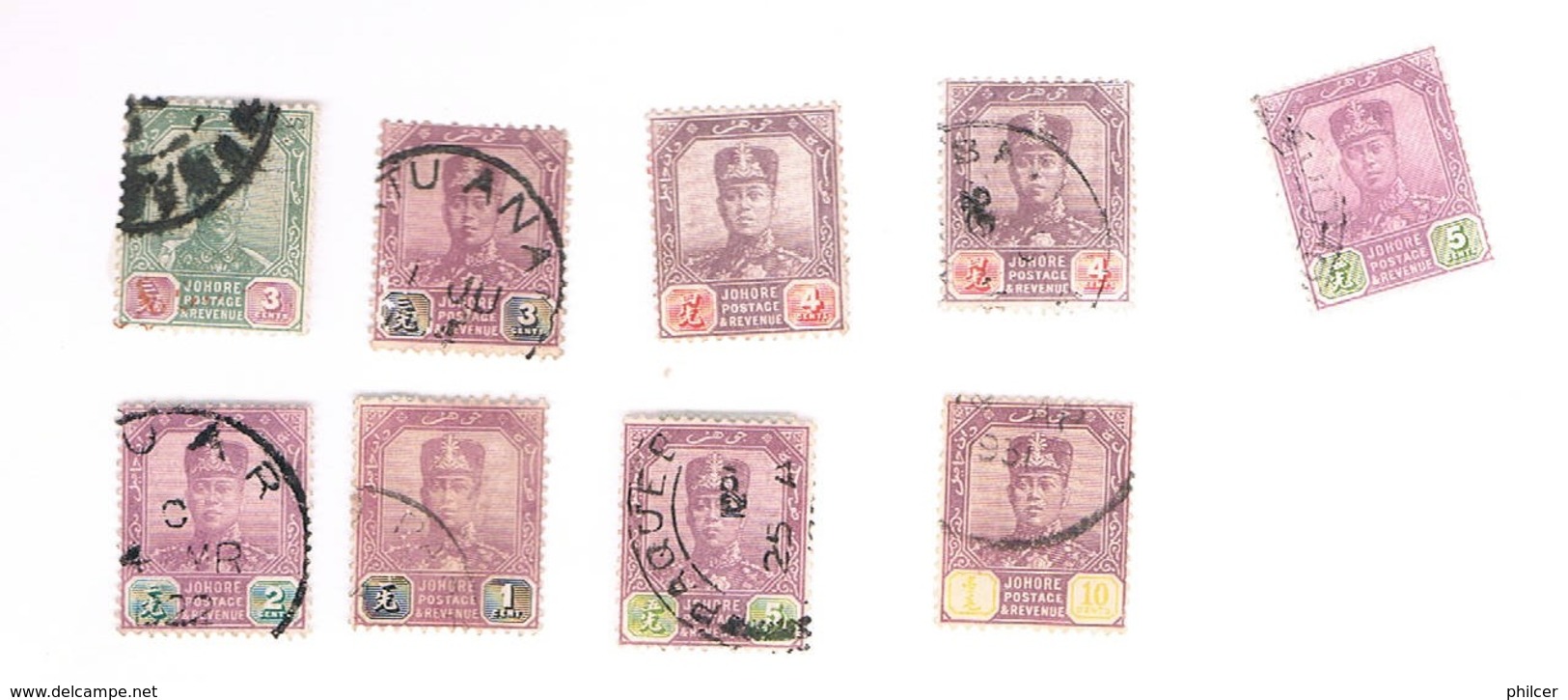 Johore, 1924, Used - Johore