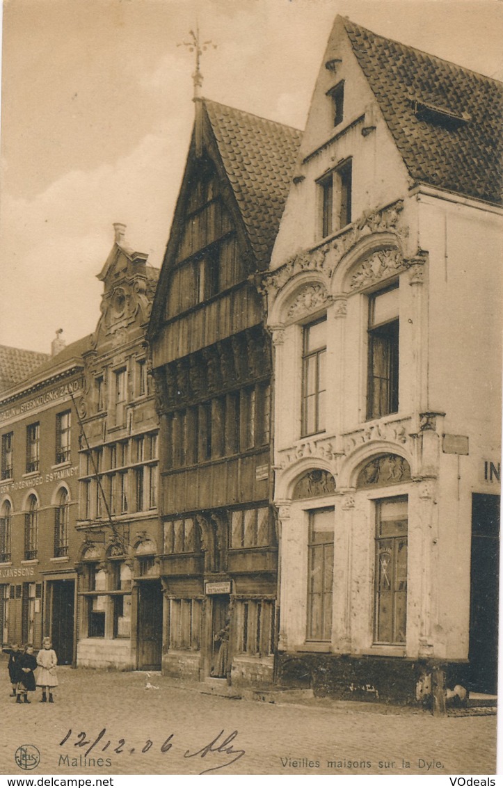 CPA - Belgique - Machelen - Malines - Vieilles Maisons Sur La Dyle - Machelen