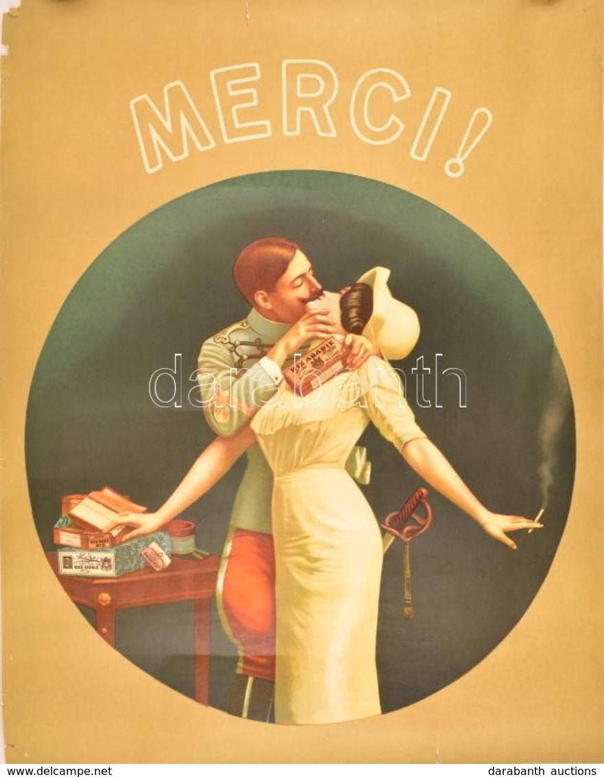 Merci Csoki Plakát Reprint Kis Szakadással 66x80 Cm - Autres & Non Classés