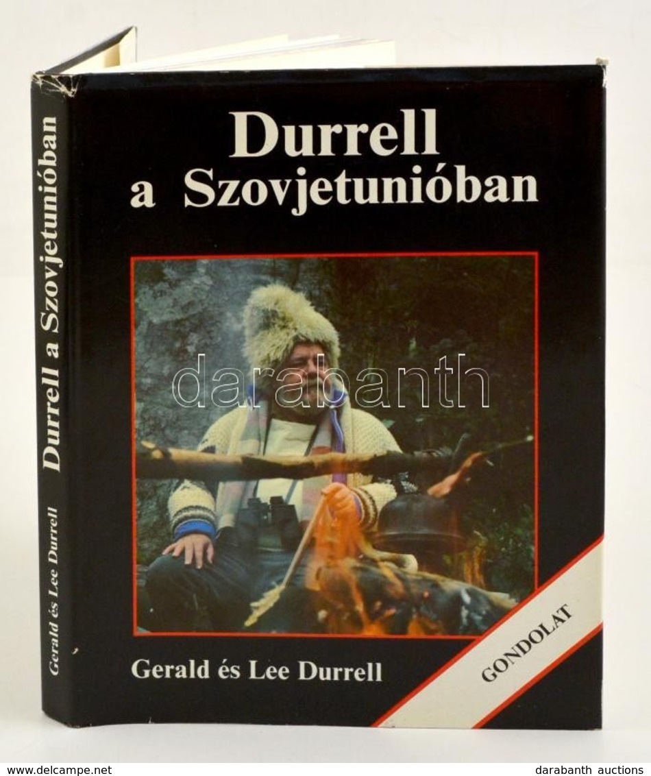 Gerald Durrell-Lee Durrell: Durrell A Szovjetunióban. Bp.,1989, Gondolat. Kiadói Kartonált Papírkötés, Kiadói Papír Védő - Sin Clasificación